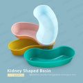 Disposable plastic Medical Kidney Shaped Basin Emesis Tray